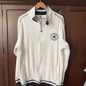 CONVERSE ALL STAR MENS FULL ZIPPER SWEATER. MINT CONDITION